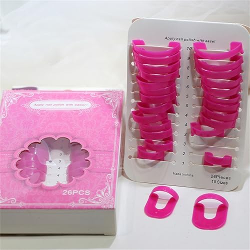 Sasairy manicure tool set preventing polish spills on cuticles