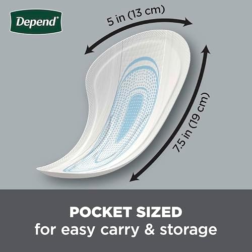 Depend 174 count bulk pack of three individual boxes of male shields.