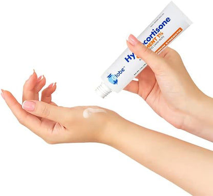 Globe transparent anti-itch ointment for eczema and dermatitis treatment.
