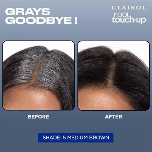 Clairol permanent root solution showing sweat proof and touch proof beauty product packaging for Indian consumers.