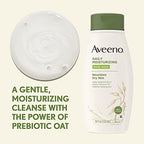 Refreshing body wash leaving skin smooth and soft