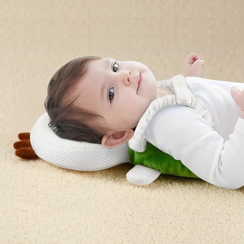 Toddler wearing PandaEar safety head protection backpack
