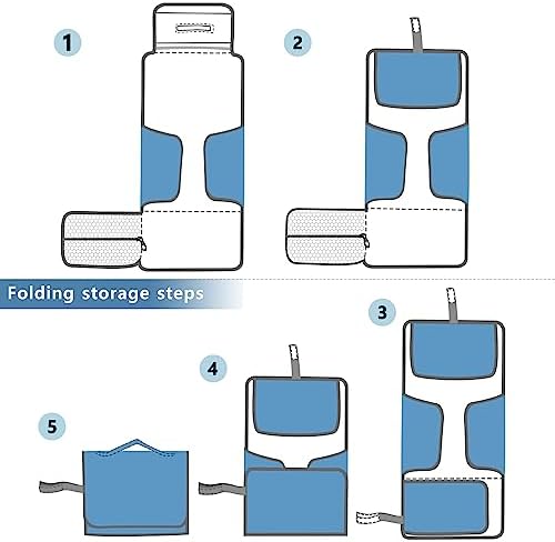 Siphylline reusable baby changing pad lifestyle view in travel bag