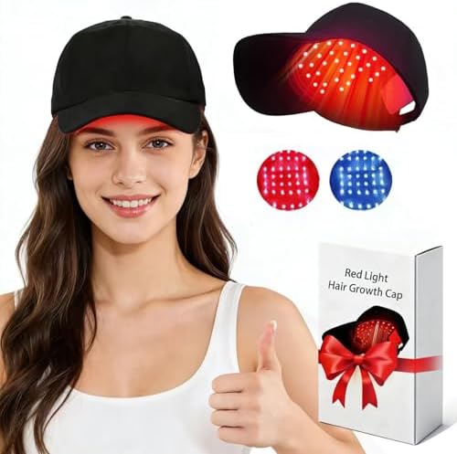 Side profile of Yuxian LED scalp therapy cap
