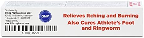Globe Miconazole Nitrate Two Percent Cream tube for soothing fungal skin irritation