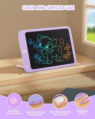 Close up of Kikapabi writing tablet screen lock button