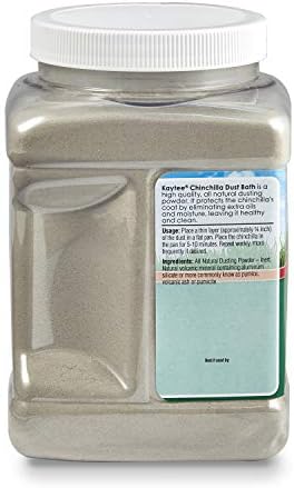 Natural volcanic pumice powder texture for small pets