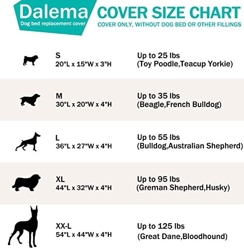 Heavy duty fillable pet mattress protector with hidden dual zippers.