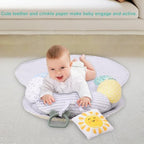 4-in-1 Tummy Time & Nursing Pillow with High, Firm, Large Area, Detachable Seated Support Cushion, Removable and Machine Washable Slipcovers, Baby Play Mat and Toys 0-24 Months - Image 5