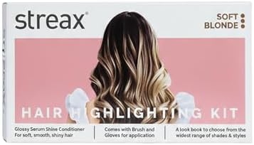 Streax DIY hair highlight kit packaging back side