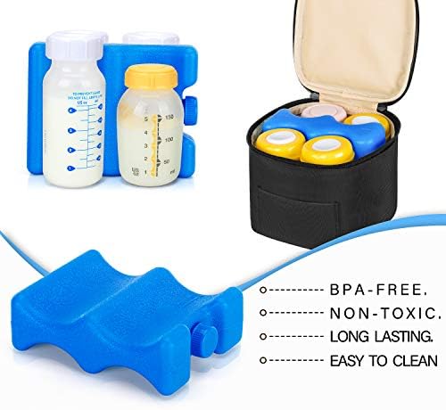 Side view of Teamoy bottle storage bag showing handle