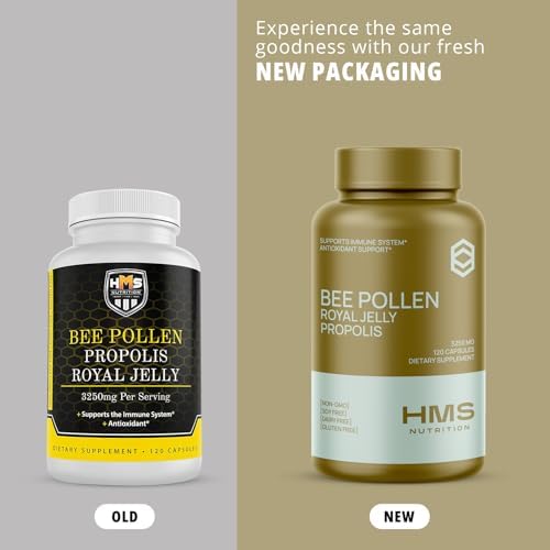 HMS Nutrition capsules bottle lifestyle product display angle