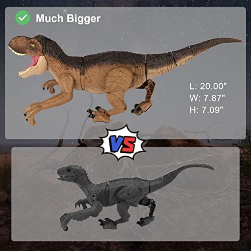 Child playing with IQKidz remote control dinosaur toy