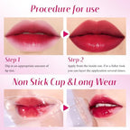 bayfree Lip Tint Stain Set, Lip Stain Long Lasting Waterproof, Lightweight, Non-sticky, Transfer-Proof, Matte Finish (fruit land) - Image 6