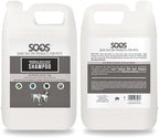 Soos Pets pet shampoo pour demonstration showing mud texture