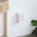 Bates Choice child safety box protecting plugs from toddler reach