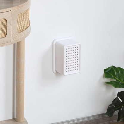 Bates Choice child safety box protecting plugs from toddler reach