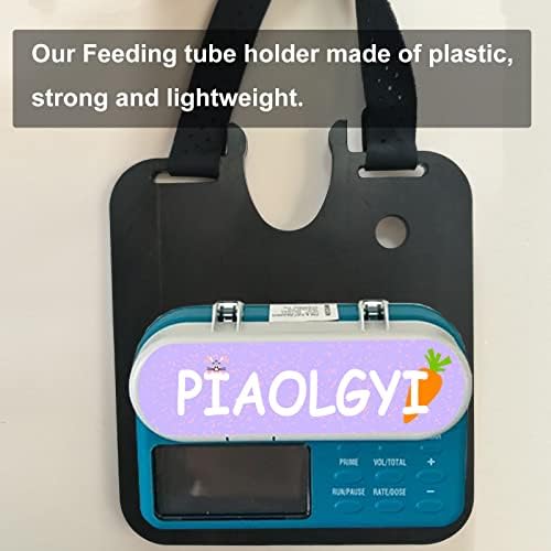 Close up view of the 500 Milliliter and 1200 Milliliter bag mounting slots on the PIAOLGYI bracket