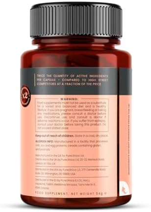 Pureclinica premium bone and joint health dietary supplement bottle side angle.
