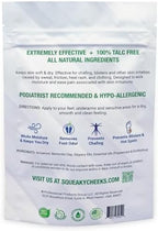 Squeaky Sticks -Active Blend, Talc-Free, All Natural Convenient Single-Use Powder Sachets for Travel, Outdoors & On-the-Go Freshness Relief from Chafing Sweat and Odor (6g X 10 pack) - Image 5
