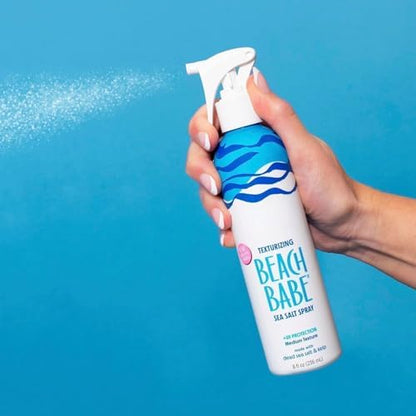 Not Your Mother's Beach Babe Sea Salt Spray packaging label details