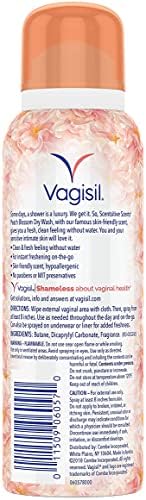 Authentic Vagisil Scentsitive Scents hypoallergenic intimate spray packaging