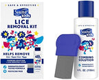 Back label of Suave Kids combing solution showing ingredients and directions.