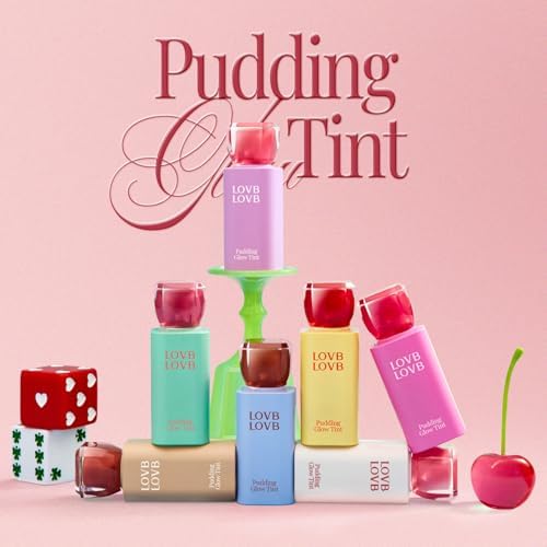 Pudding Glow Korean Lip Tint | Natural Lip Stain | Gloss to Stain | Long-Lasting & Non-Sticky | Lightweight Lip Tint | 0.14 oz. (02 ENDING ROSE) - Image 3