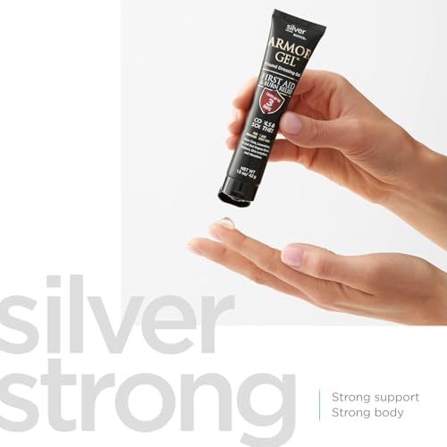 Authentic Silver Biotics Armor Gel tube for first and second degree burns.