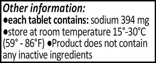 Top perspective of the authentic CitraGen salt tablets bottle showing the secure tamper-evident protective safety seal under the white cap.