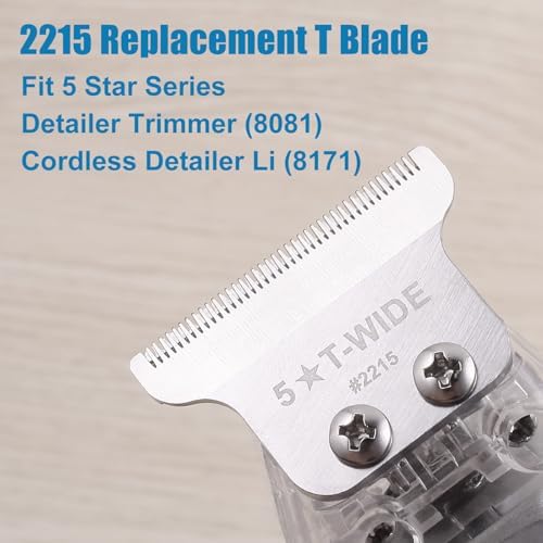 Close up of 2215 trimmer blade teeth