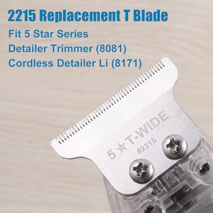 Close up of 2215 trimmer blade teeth