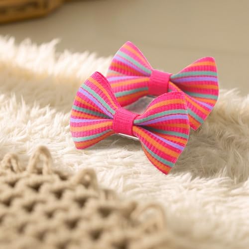 Close up of QingHan alligator clip for puppy bows
