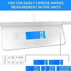 Mindpet-Med high precision gram scale with the removable tray separated from the main electronic base