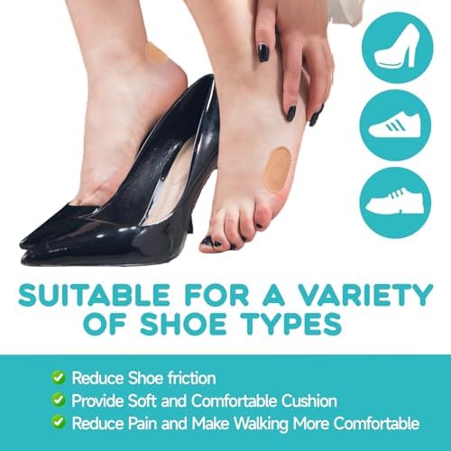 Lusofie foot pads for corn and blister protection in light yellow color