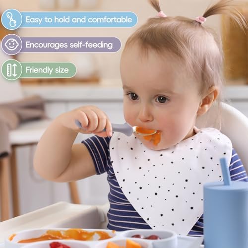 Vitever kids silverware set anti-choke design details