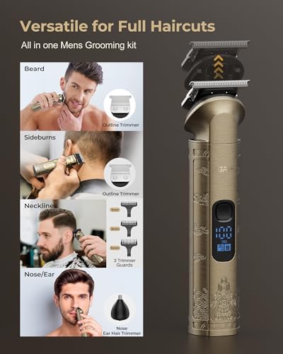 VGRPRO hair cutting machine close up highlighting the adjustable side fade lever mechanism.