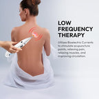 Insurmedic electronic acupuncture pen with interchangeable attachment heads