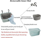 Durable plastic hanging basket for hamsters sugar gliders and pet rats