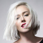 KISS Lift Up hair bleaching kit unboxed with the icy silver toner solution highlighted for anti brassiness performance
