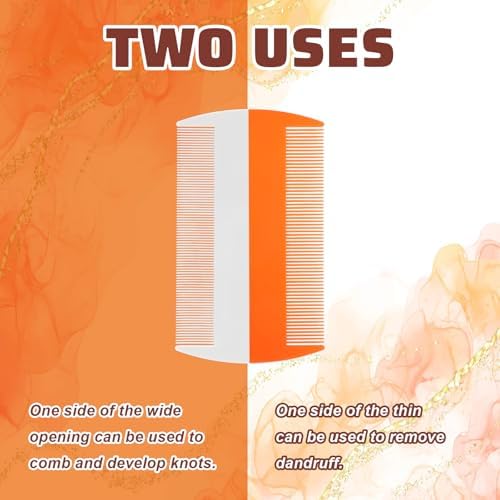 Fine tooth grooming comb for pet flea and nit removal.