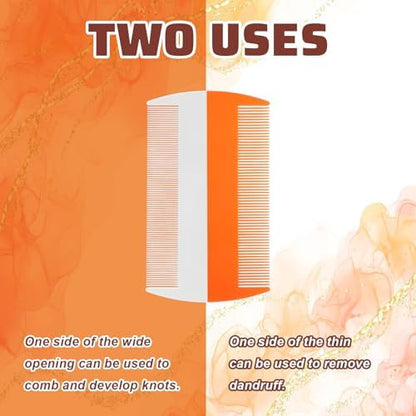 Fine tooth grooming comb for pet flea and nit removal.