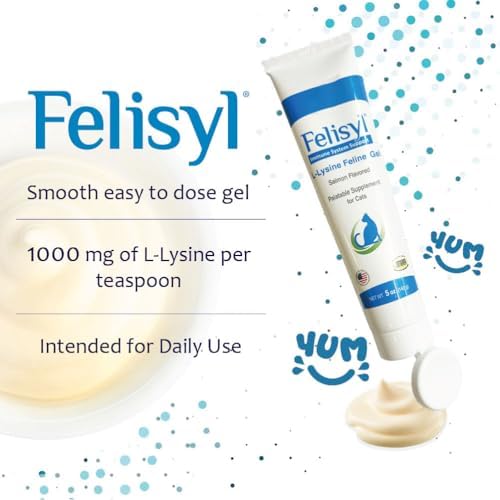 INSCN Felisyl L-Lysine Gel feeding directions label