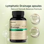 Tnaasmais Seaflex Lymphatic Drainage supplement bottle label details