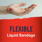 Antiseptic wound sealer bottle for active lifestyle and blister protection
