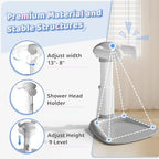 COOSEYA Baby Bath with Shower Stand Support|Anti-Pinch Soporte para Bañera de Bebé Adjustable Shower Tower and Anti-Slip for Toddler Standing Up Themselves,Ideal Gift for Infants 6-36 Months - Image 3