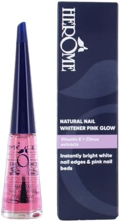 Herome optical nail brightening lacquer packaging showing French description details
