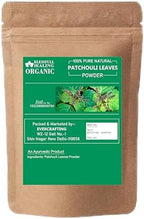 Pure natural patchouli leaf powder for DIY skincare masks