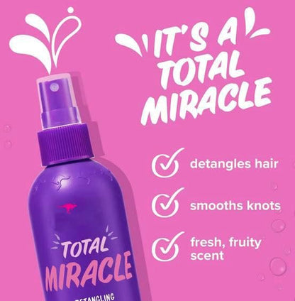 Imported Aussie Total Miracle hair spray for stubborn knots