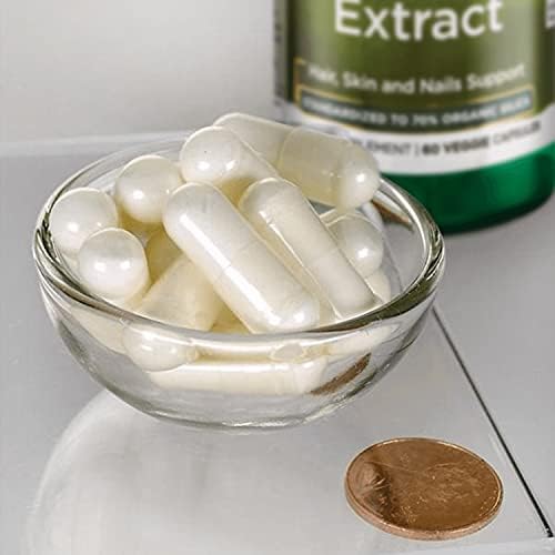 High silica vitamin supplements hair growth pills in a 4 pack value set